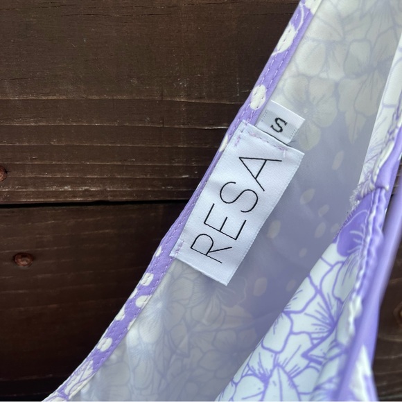Resa Slip Midi Dress Lilac Floral Print - Picture 5 of 6